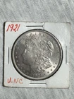 1921 Morgan Silver Dollar – U.S. $1 Coin – Uncirculated Condition