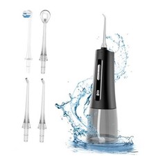 Water Dental Flosser for Teeth, Portable Cordless Oral Irrigator with 4 Modes