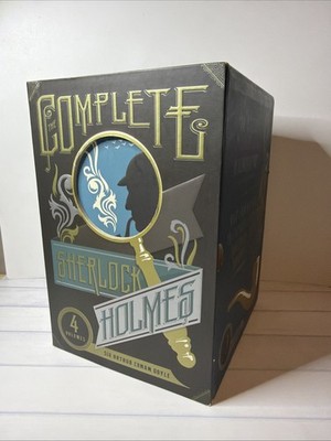 Like New  Complete Sherlock Holmes Heirloom Collection 4 Volume Hardcover Bx Set