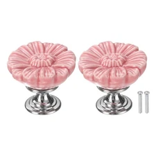 2pcs Toilet Button Pusher, Toilet Tank Button, Pink
