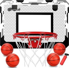 Mini Basketball Hoop System Indoor Outdoor Home Office Over The Door Net Goal