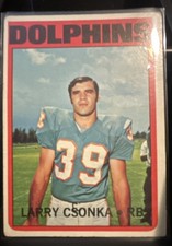 1972 Topps - Larry Csonka #140
