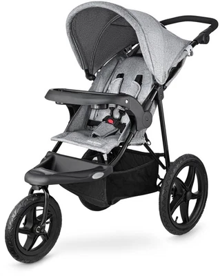 Moby-System Jogging-Kinderwagen Dreirad geländetauglich mit großen Luftreifen - Bild 1 von 4