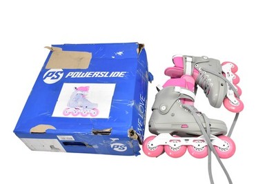 Powerslide Next SL Pink 80 Inline Skates EU 40-41 80mm Gray Pink 908406