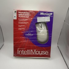 Vtg Microsoft Intellimouse # X05-16874 SERIAL...