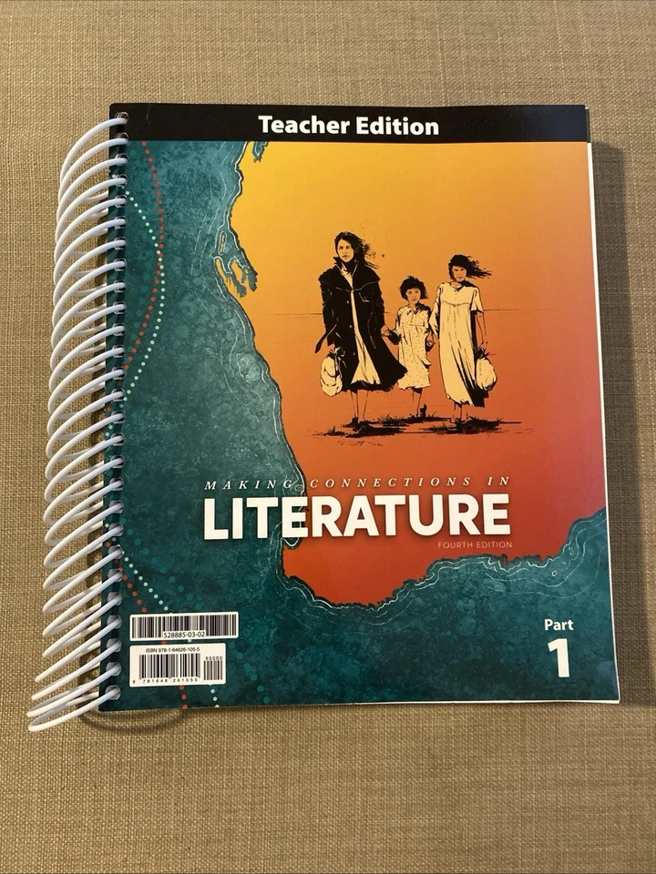 BJU Making Connections in Literature, Part 1 & 2, Teachers Edition,  4th Edition - Image 2 of 4