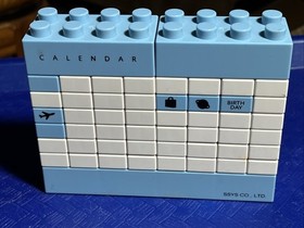 Lego Brick Forever Calendar  100% Complete P