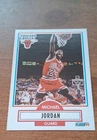 1990-91 Fleer -Michael Jordan #26 Black Line Above Biographical Information Card