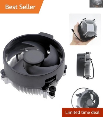 Wraith Stealth AM4/AM5 CPU Cooler - Whisper-Quiet, Aluminum Heatsink for Ryzen
