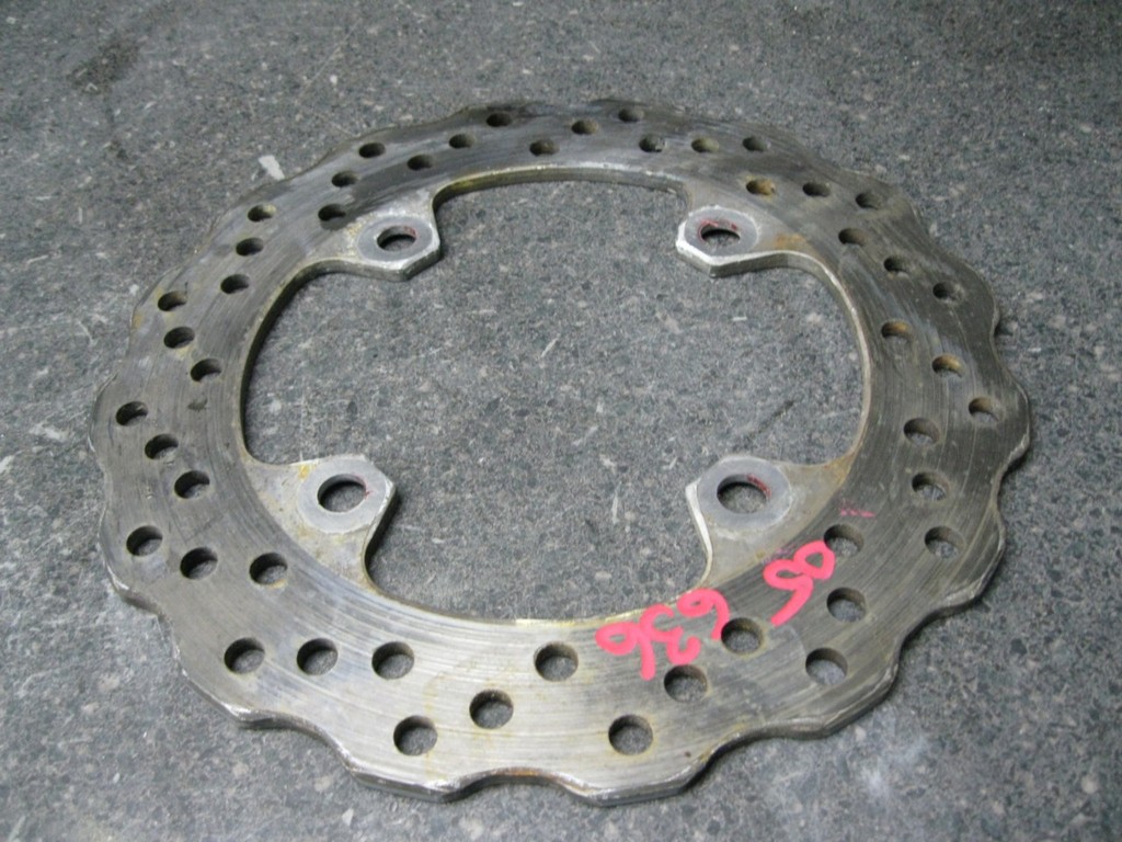 05 Ninja ZX 636 ZX-6R ZX6R Rear Brake Rotor 46D | eBay