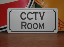 CCTV Room Metal Sign