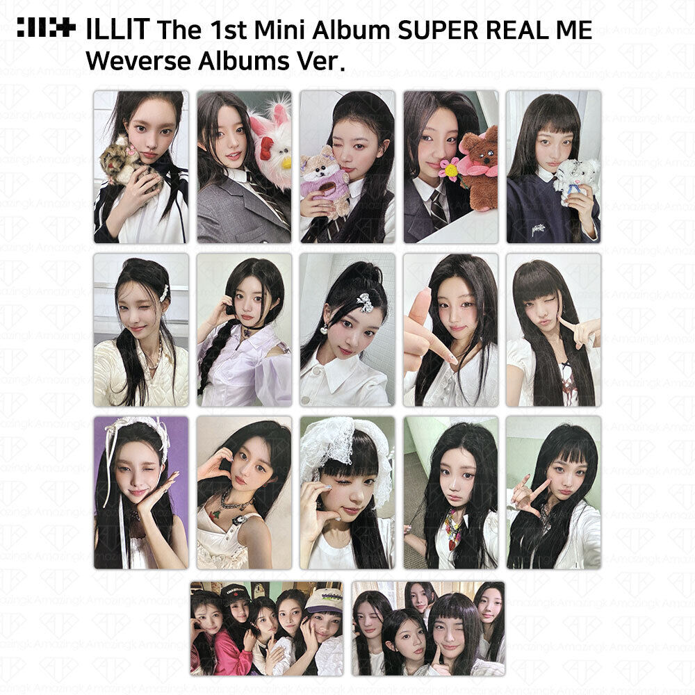 ILLIT The 1st Mini Album Super Real Me Weverse Albums Ver ILLIT The 1st Mini Album Super Real Me Weverse Albums Ver