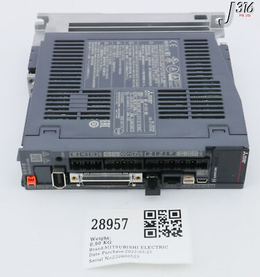 28957 MITSUBISHI SERVO AMPLIFIER, MELSERVO-J4, 400W MR-J4-40A-NB