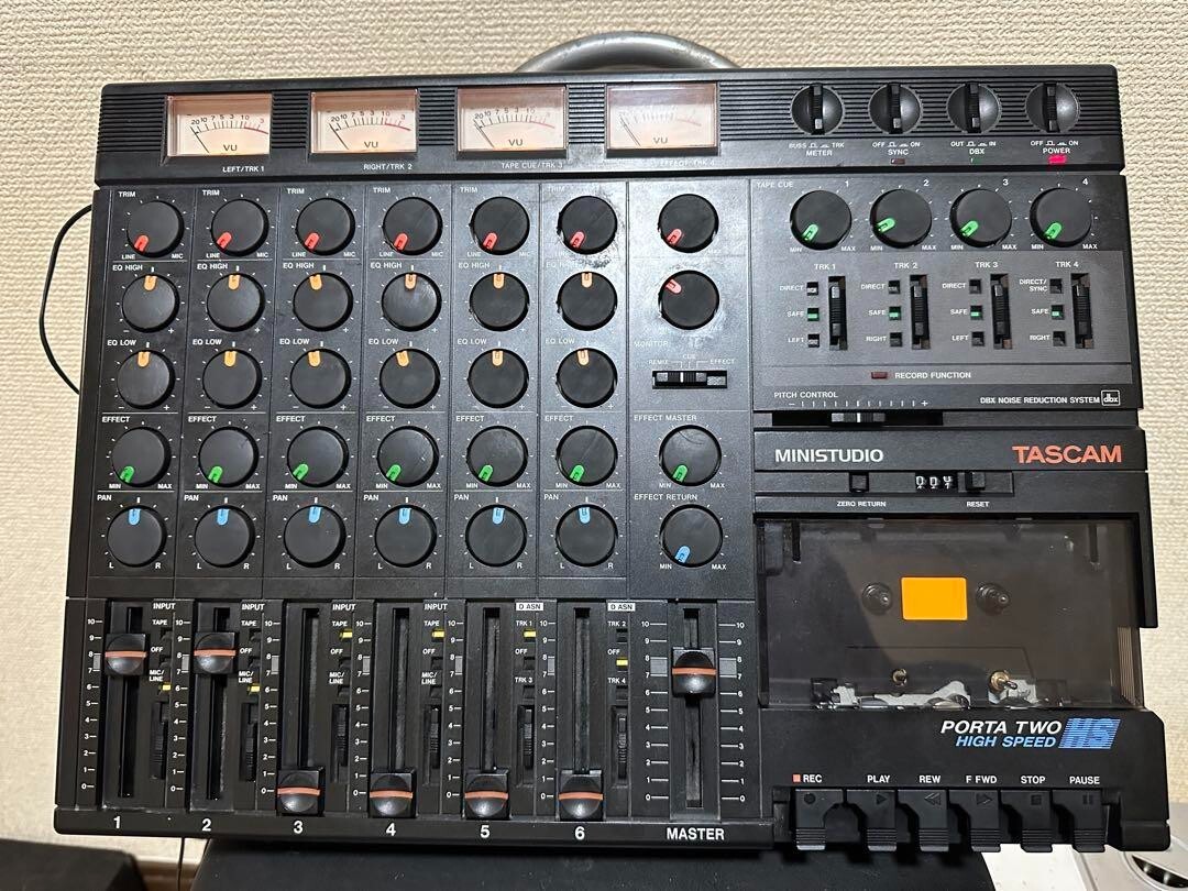 TASCAM PORTA TWO 動作品 元箱付 カセット TASCAM PORTA TWO 動作品 元箱付 カセット