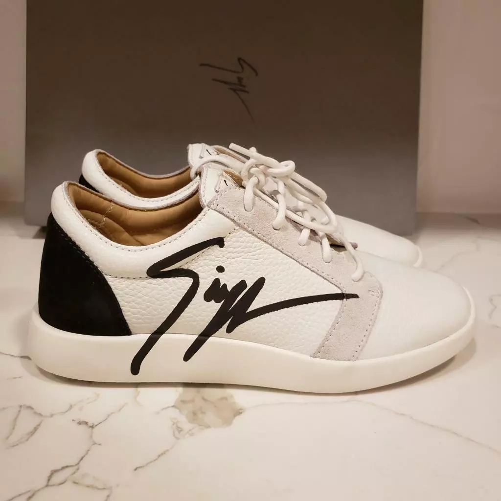 Giuseppe's Zanotti Limited Edition Rhinestone Cream Sneakers Women's  (Unisex) | eBay