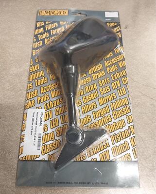 Left Black Matte Fairing Mirror Tinted Glass Kawasaki ZX900 1984