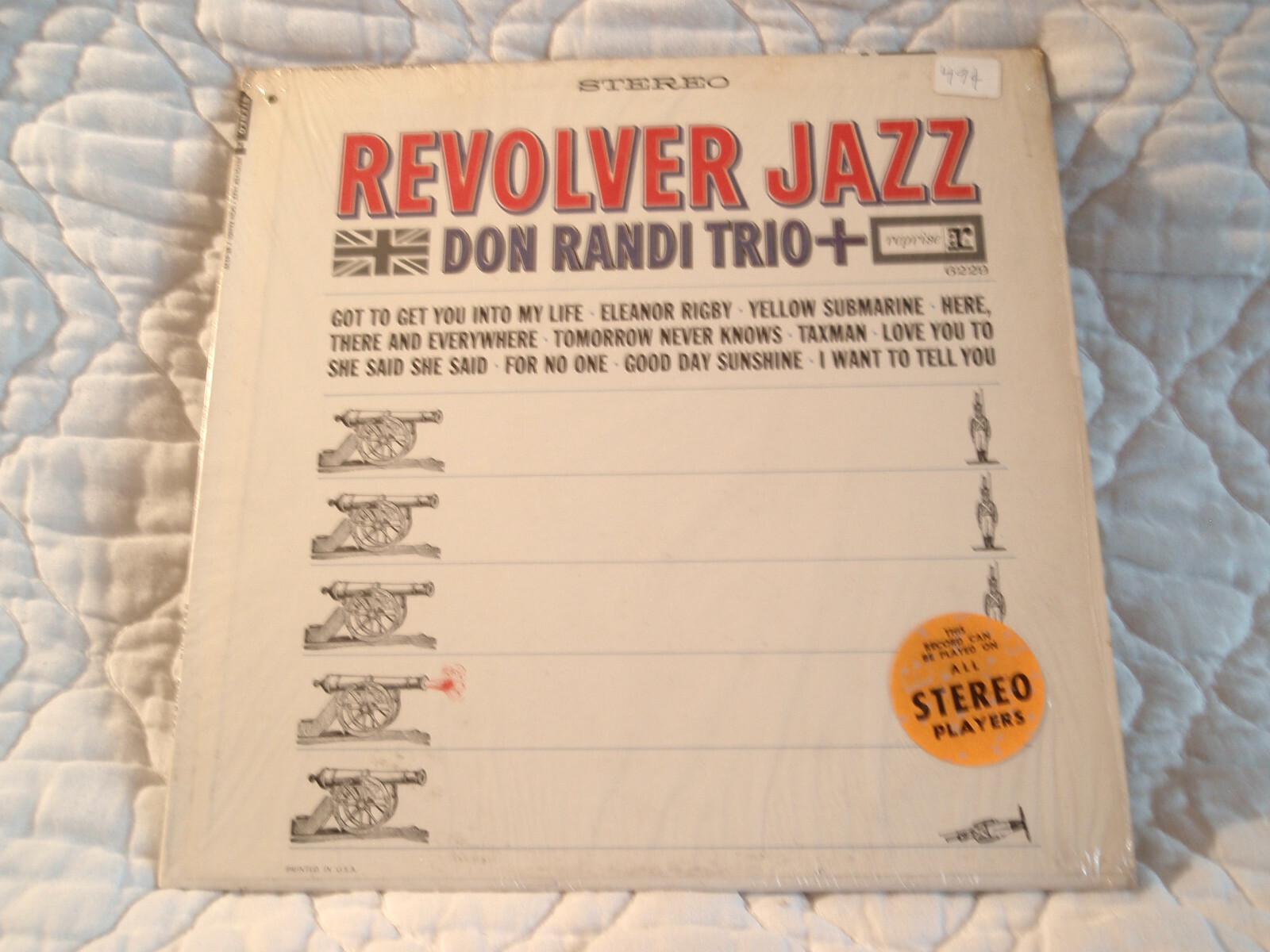 Don Randi DON RANDI TRIO + REVOLVER JAZZ LP 1966 JAZZ PIANO THE WRECKING CREW ...