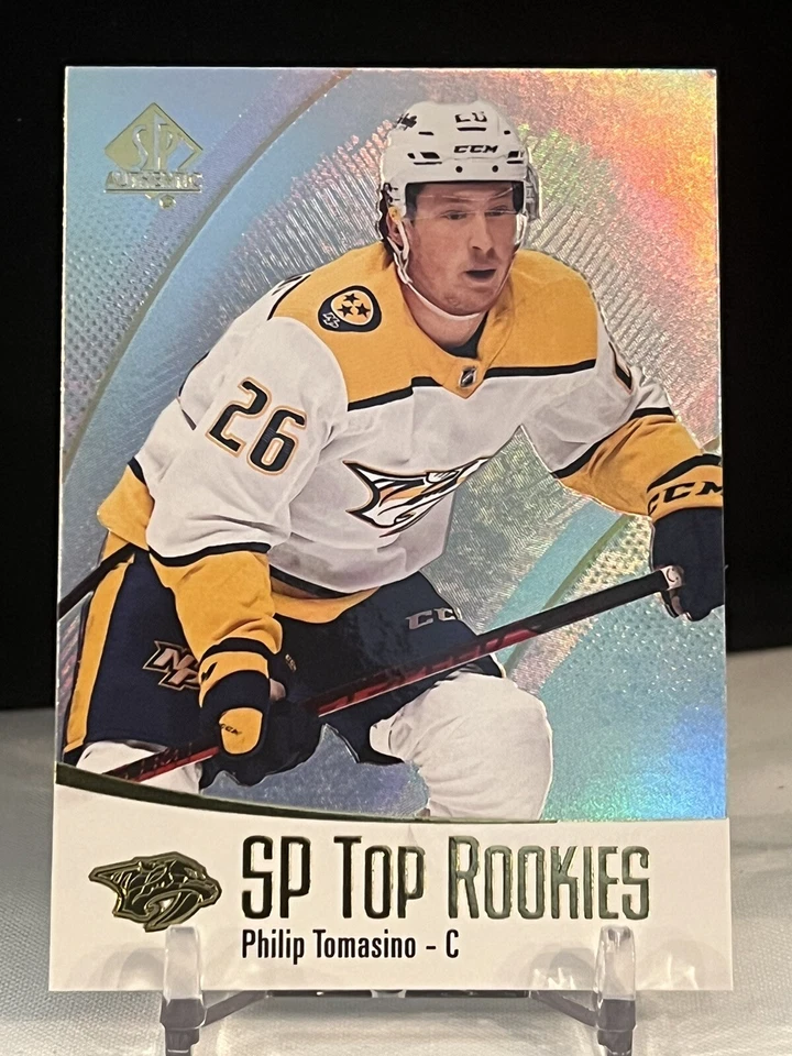 2021-22 UD SP Authentic Top Rookies #TR15 Philip Tomasino RC - Image 2 of 3