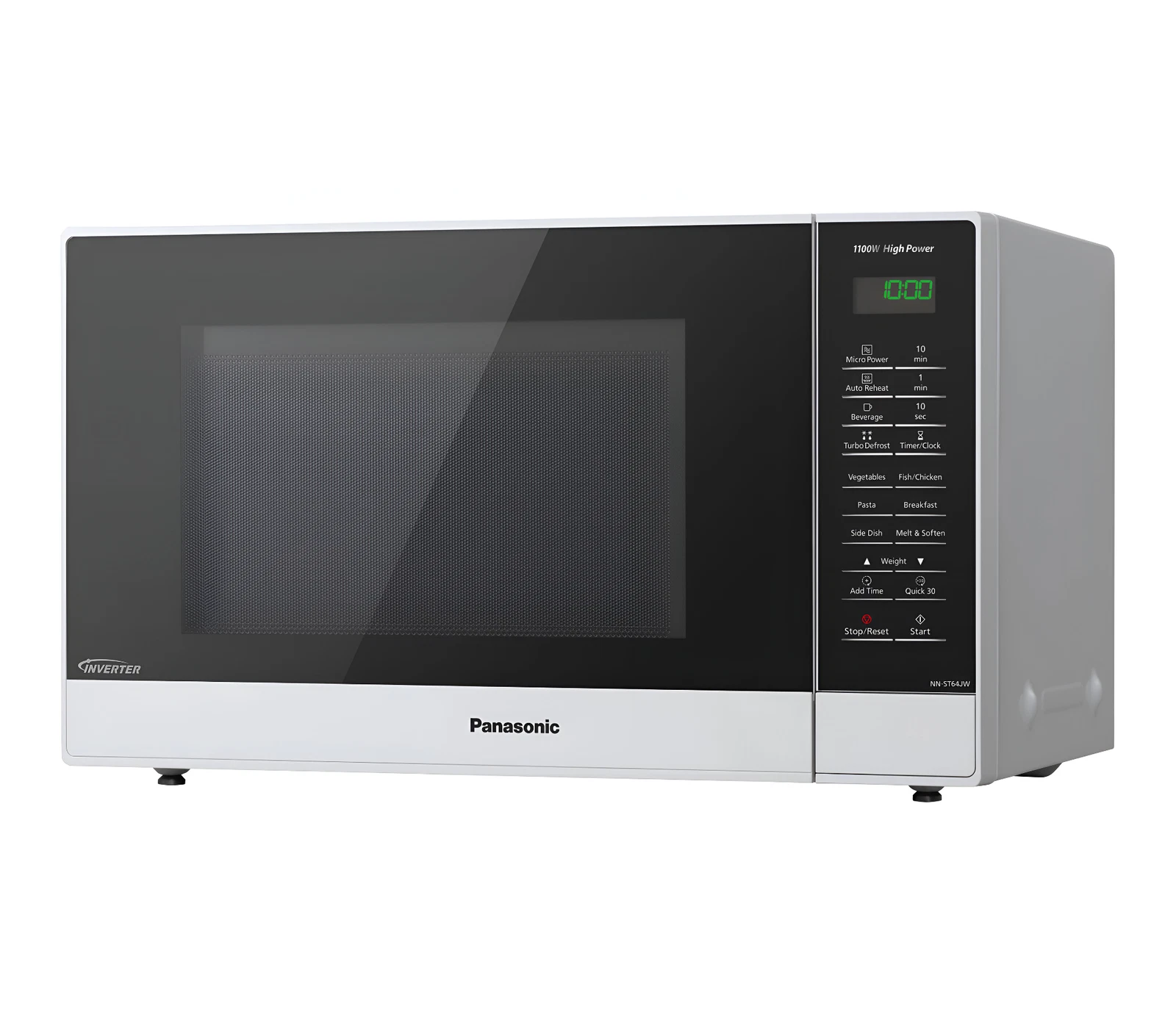 Panasonic 32L Compact Inverter Microwave Oven 1100W NN-ST64JW - Refurbished