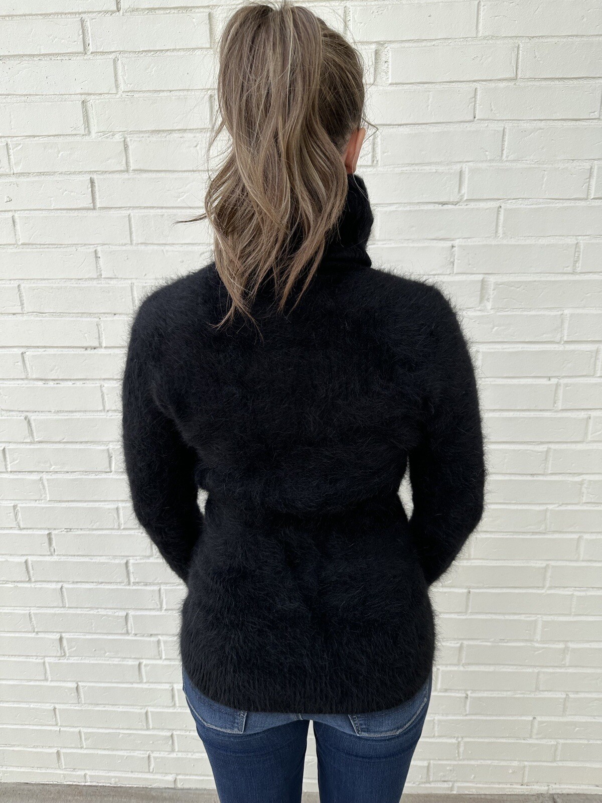 Sweater Kitten 34”/86cm Chest 90 Angora 100cm/40inch Turtleneck