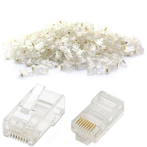 Ethernet Network Kit RJ45 Cat5e Cat6 Cable Crimping Tester Tool Connector Joiner - Image 4 of 4