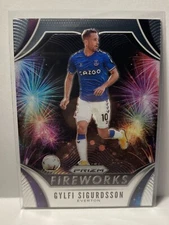 2020-21 panini prizm premier league Gylfi Sigurdsson Fireworks! Everton #8