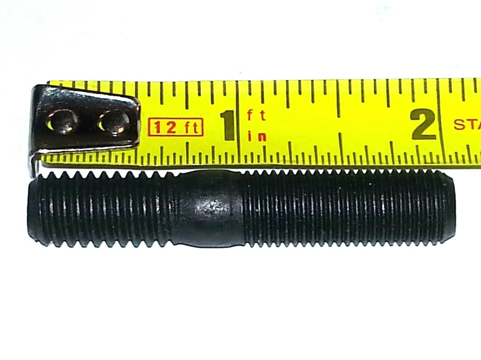 Perno perno de cabeza colector de admisión de escape del motor Ford Lincoln Mercury 3/8" 4 piezas I Foto 3 de 4