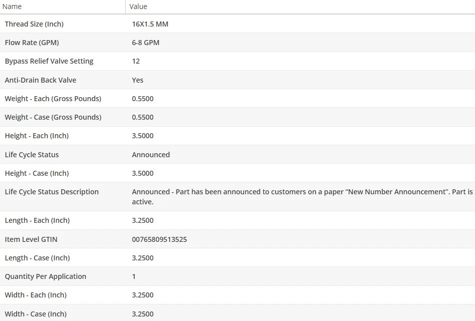 Engine OEM Oil Filter WIX for SIMCA 1204 1969-1971 L4-1.2L - Image 4 of 4