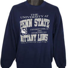 Vintage Penn State Nittany Lions T Shirt Mens Size Medium 90s NCAA Made In USA