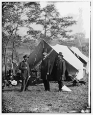 Pinkerton Lincoln McClernand 1862 Civil War Vintage Archival Historic Photograph