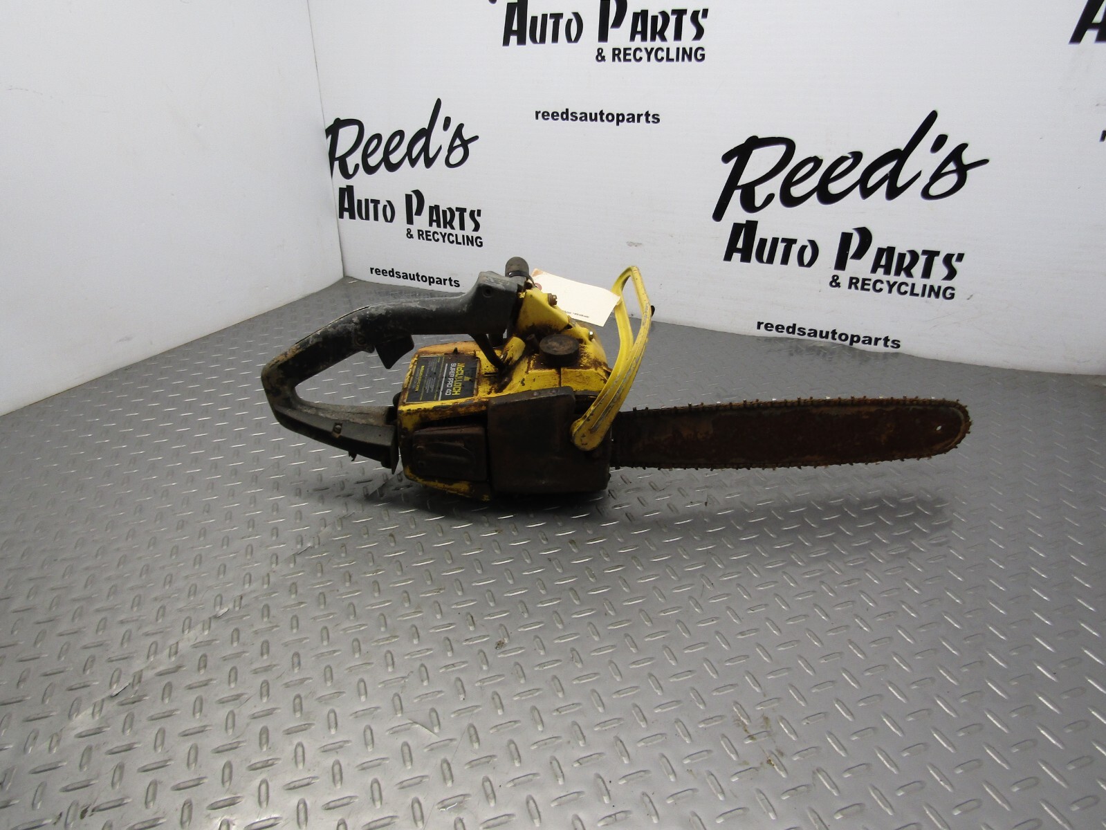 McCulloch Super Pro 40 Chainsaw Parts Saw Undiagnosed Broken Pull Cord