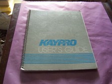KAYPRO USER'S GUIDE - 65 PAGES 1983