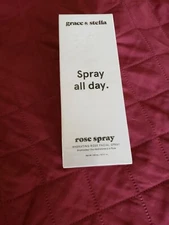 GRACE AND STELLA ROSE SPRAY Facial Spray All Day NIB Full Size 8.11oz SEALED