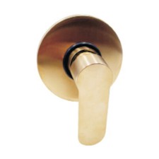 Oceania Wall Mounted Shower Mixer Brass Satin Gold Color