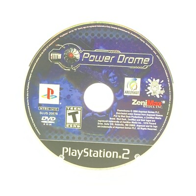 Powerdrome (2004)  PlayStation 2  Disc Only  Tested