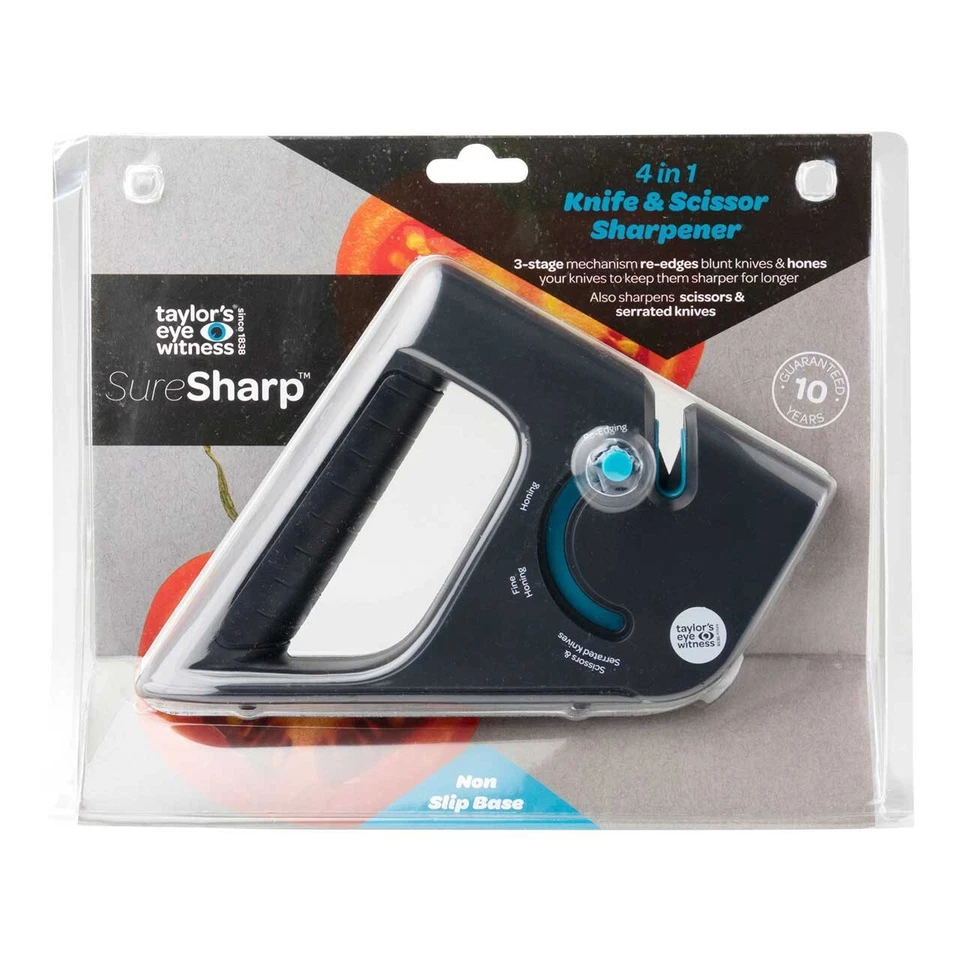 Taylor's Eye Witness Messerschärfer SURESHARP 4in1 knive sharpener - Scheren - Bild 3 von 4