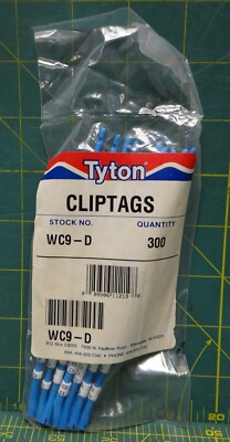 Hellermann Tyton Clip-Tags Wire Marker Letter ''D'' *Lot of 300* 16ga to 10ga