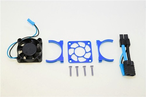 GPM Blue Aluminum Motor Heatsink Fan 