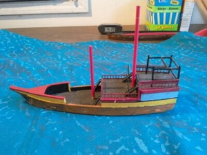 15mm painted resin Xebec , Barbary P irate Ship, from the OG Shipyard