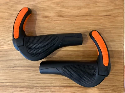 ERGON GP3 S Ergonomische Griffe Bar Ends Griffe Lock in KTM ORANGE endlich da!!!