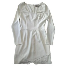 Guess Marciano Dress Womens 4 White Fit And Flare Summer Rehearsal Dinner Party