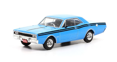 Auto Dodge Polara Rt 1974 Coleccion Miniatura 1/43 De Metal Azul