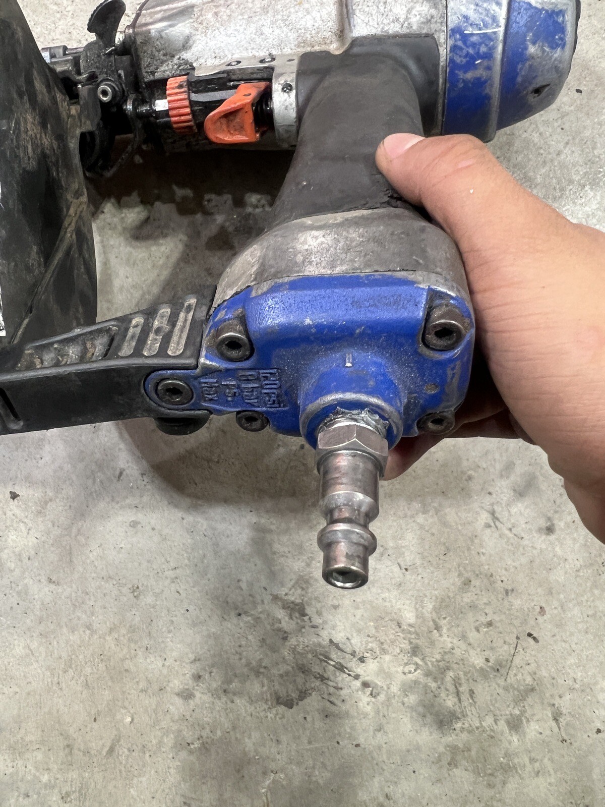 Duo Fast DF225C Coil Siding Nailer Pneumatic 0 Degree Nail Gun eBay