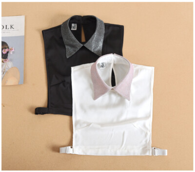 Shirt Blouse Detachable Lapel Collar Fashion Casual Women False Collar Fake Half