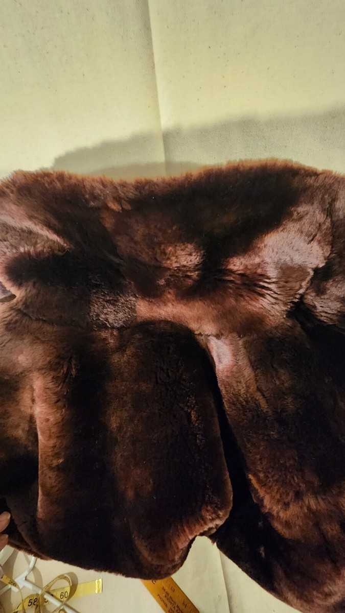 Vintage Mouton Fur Coat very dark brown | eBay Vintage Mouton Fur Coat very dark brown | eBay
