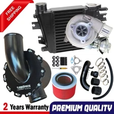 Upgrade Turbo,Intercooler,Airbox+Piping Kit For Nissan Patrol ZD30 3.0L 2000-07