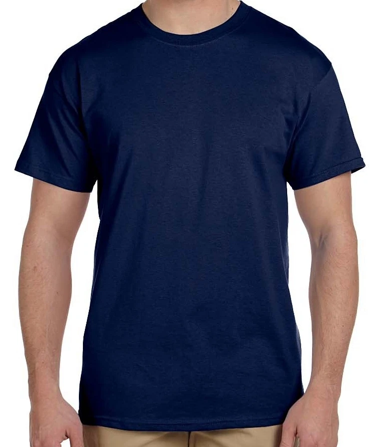 Blue Cotton T-shirt