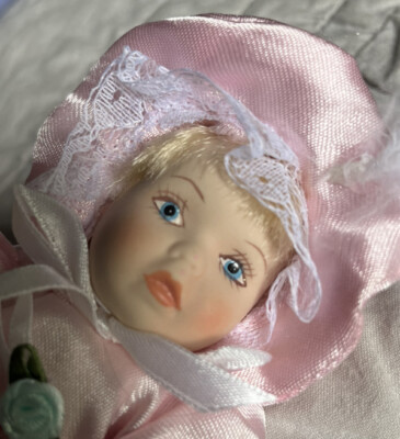 Porzellan Vollgelenke Babypuppe