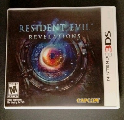 Resident Evil Revelations Nintendo 3ds Authentic Box Case Artwork ONLY