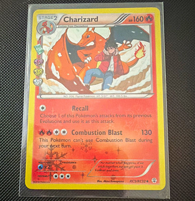 Charizard RC5/RC32 Holo Generations Radiant Collection 2016 English 160 HP